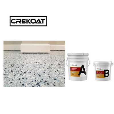Sơn sàn sàn nhà để xe hơi bằng chất lỏng Polyaspartic Spray Epoxy Beton 1mm