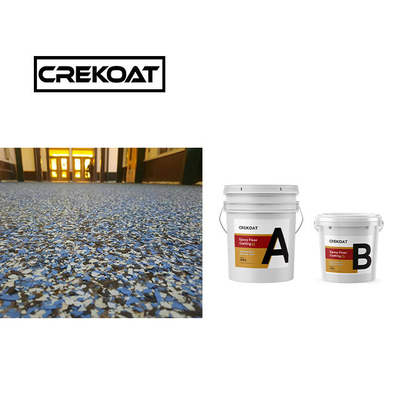Epoxy Polymer Polyaspartic Lớp phủ sàn mùi thấp Khả năng chịu thời tiết tốt