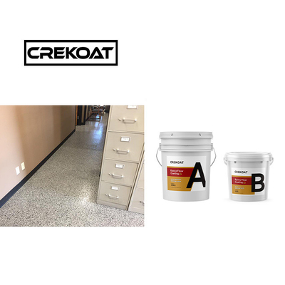 Crekoat Hai thành phần chất rắn cao lớp phủ Polyaspartic Nonyellowing TDS
