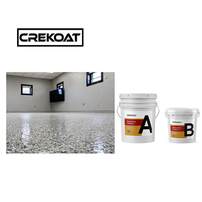 Lớp phủ sàn polypartic aliphatic Solid Zero VOC Polymer Concrete Lớp phủ