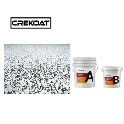 Crekoat Hai thành phần chất rắn cao lớp phủ Polyaspartic Nonyellowing TDS