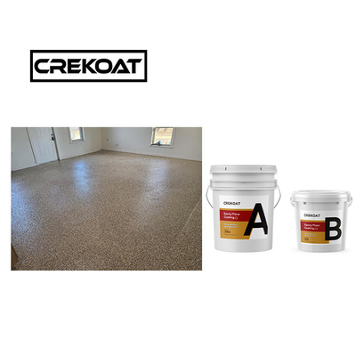 Lớp phủ sàn nhựa epoxy trang trí có độ cao 3mm