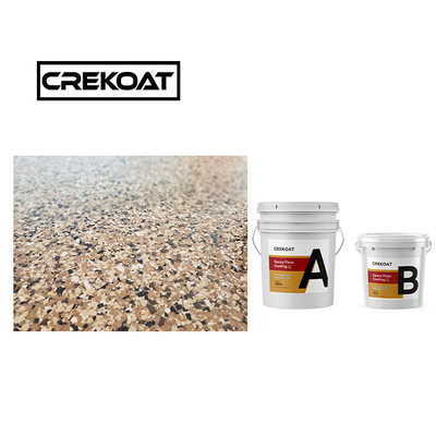 Nhựa phủ sàn Epoxy mịn mượt màu sắc rõ ràng