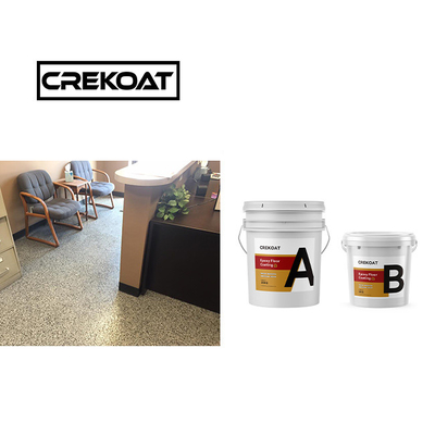 Nhựa phủ sàn Epoxy mịn mượt màu sắc rõ ràng
