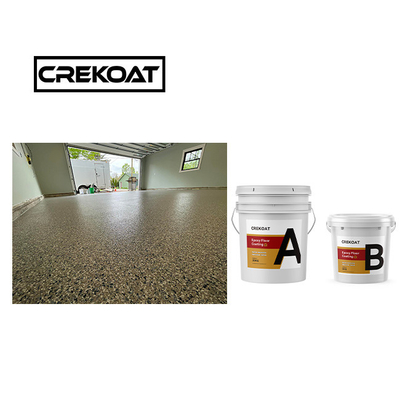 Nhựa phủ sàn Epoxy mịn mượt màu sắc rõ ràng