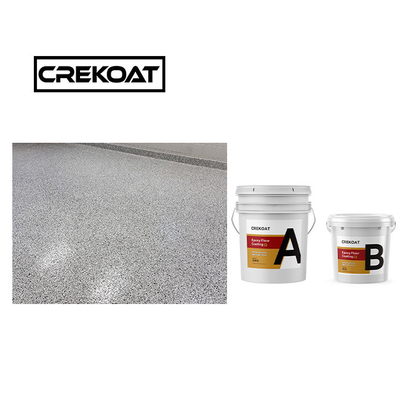 Lớp phủ sàn nhựa epoxy không may tự làm bằng 12 tháng Thời hạn sử dụng