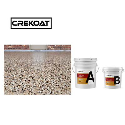 Ống lăn Polyaspartic lớp phủ sàn chống mòn 100% chất rắn lớp phủ epoxy 3mm
