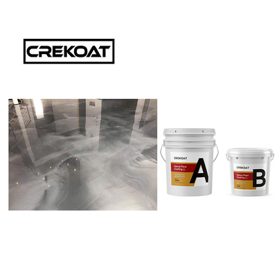 Lớp phủ nhựa epoxy nặng không mùi 1mm kim loại động