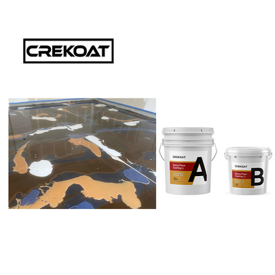 Nacreous High Gloss Metallic Epoxy Floor Coating Sự ổn định ngoại hình