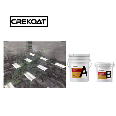 Nacreous High Gloss Metallic Epoxy Floor Coating Sự ổn định ngoại hình