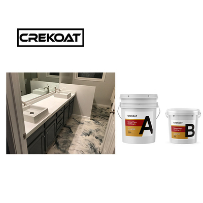 Không mùi tinh khiết chống trượt lớp phủ sàn epoxy độ nhớt thấp không có VOC