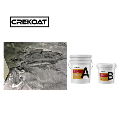 Không mùi tinh khiết chống trượt lớp phủ sàn epoxy độ nhớt thấp không có VOC