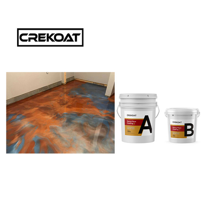 Sơn epoxy không chứa VOC có mùi thấp 3mm phủ epoxy chống nhiệt
