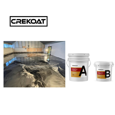 Sơn epoxy không chứa VOC có mùi thấp 3mm phủ epoxy chống nhiệt