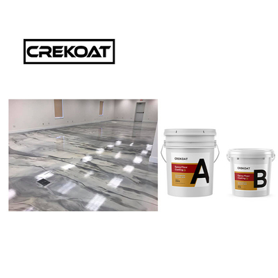 Không có đối thủ Bàn bếp kim loại Epoxy sàn phủ không VOC Không liền mạch xây dựng cao