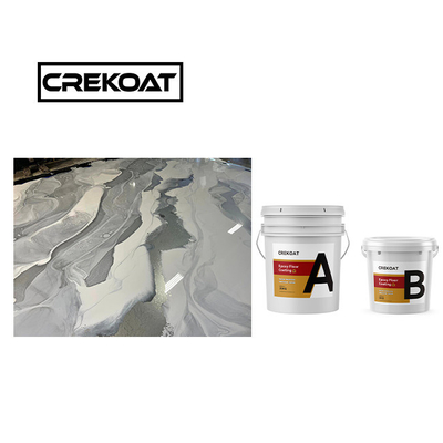 Các sòng bạc Bạch kim loại lớp phủ sàn epoxy chống trầy xước
