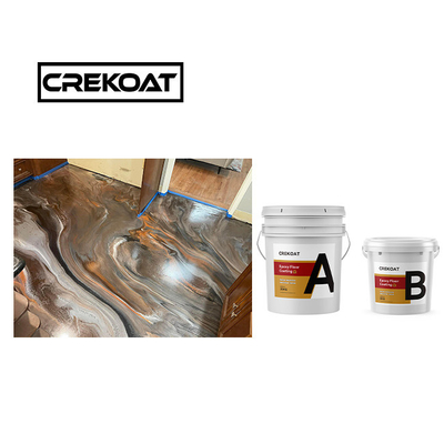 3mm đá cẩm thạch kim loại Epoxy sàn phủ Không bong bóng Sức mạnh nhanh