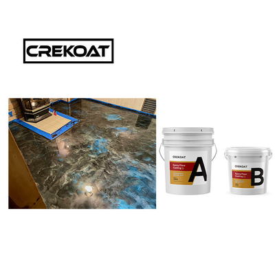 Cọp hai gói sơn sàn epoxy cứng hóa chất kháng Epoxy sơn bóng