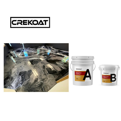 3mm đá cẩm thạch kim loại Epoxy sàn phủ Không bong bóng Sức mạnh nhanh