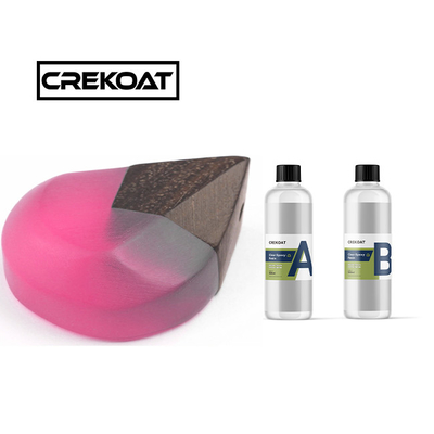 Crystal Clear Epoxy Resin Art Kit Craft Self Leveling Easy Mix tỷ lệ 1:1