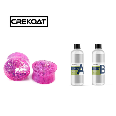 Hương mù thấp Kháng UV Hạch nhã nhựa epoxy đúc cao bóng rực Không có bong bóng