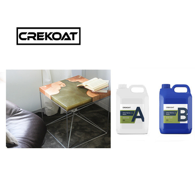 2 Phần Chế độ cứng chậm đổ sâu nhựa epoxy cho bàn và khuôn
