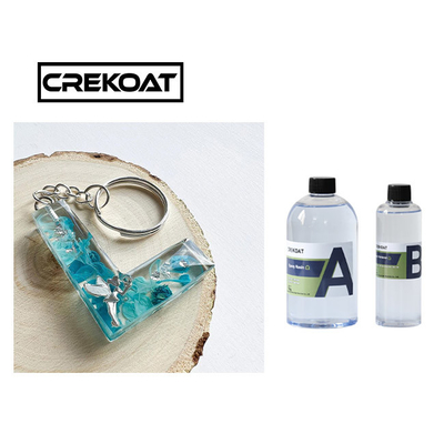 Bộ nhựa nghệ thuật pha lê nhựa Epoxy trong suốt có độ bóng cao an toàn Không mùi Không chứa BPA