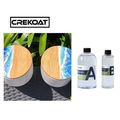 Crystal Clear Casting Epoxy Resin Tumblers Đồ trang sức Khuôn nhựa Crafting Self San lấp mặt bằng