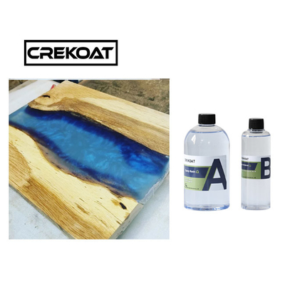 Lớp phủ trang sức Tác phẩm nghệ thuật Khuôn mẫu Bàn sông Nhựa Epoxy Đánh bóng mùi thấp