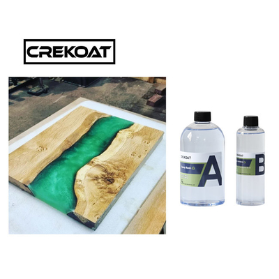 Lớp phủ trang sức Tác phẩm nghệ thuật Khuôn mẫu Bàn sông Nhựa Epoxy Đánh bóng mùi thấp