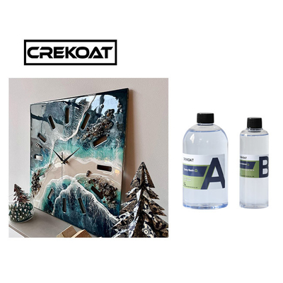 Crystal Clear Art Trang sức Bàn sông Nhựa Epoxy Độ nhớt thấp Chống trầy xước