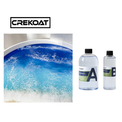 Crystal Clear Art Trang sức Bàn sông Nhựa Epoxy Độ nhớt thấp Chống trầy xước