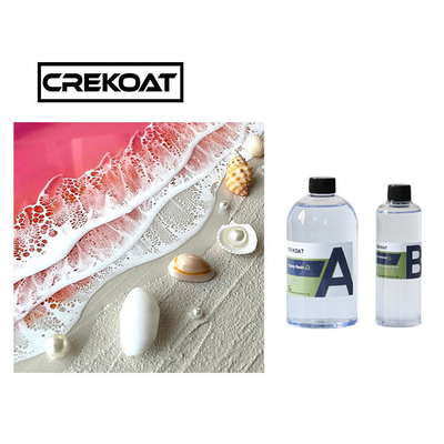 Crystal Clear Art Trang sức Bàn sông Nhựa Epoxy Độ nhớt thấp Chống trầy xước