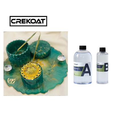 Nhựa Epoxy trong suốt pha lê đa năng để đúc hoàn thiện có độ bóng cao