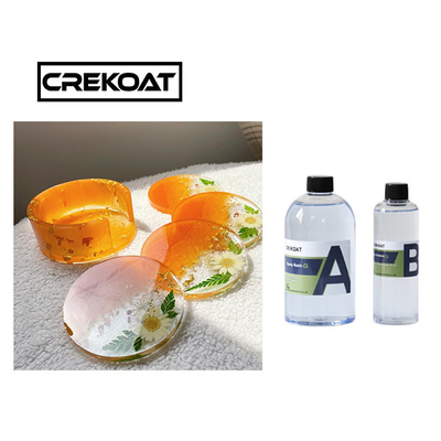 Bộ nhựa đúc Epoxy pha lê trong suốt để làm đồ trang sức thủ công