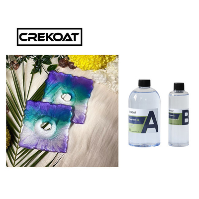 Bộ nhựa đúc Epoxy pha lê trong suốt để làm đồ trang sức thủ công