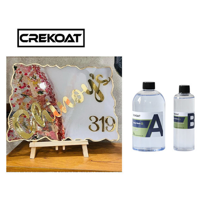 Giải phóng không khí tuyệt vời Nhựa Epoxy trong suốt cho bàn sông Khuôn sâu Gỗ