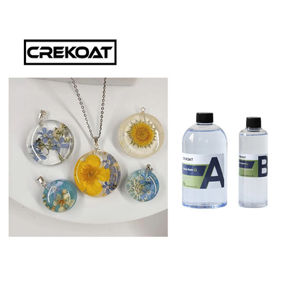 2 Phần cấp thực phẩm Crystal Clear Casting Epoxy Art Resin Không bắt lửa