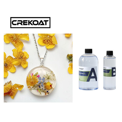 2 Phần cấp thực phẩm Crystal Clear Casting Epoxy Art Resin Không bắt lửa
