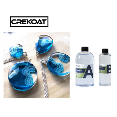 Nhựa Epoxy tự san phẳng có độ bóng cao cho mặt bàn trang sức