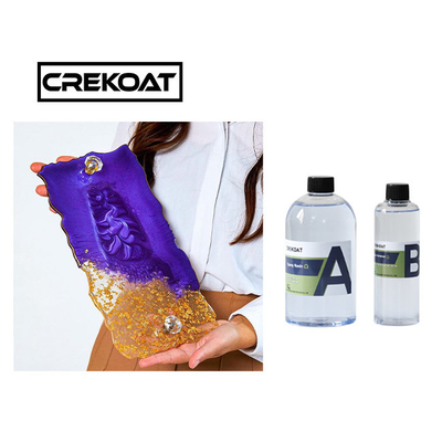 Nhựa Epoxy tự san phẳng có độ bóng cao cho mặt bàn trang sức