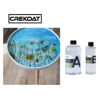 Crystal Clear Super Gloss Epoxy Art Đúc nhựa Chống tia cực tím