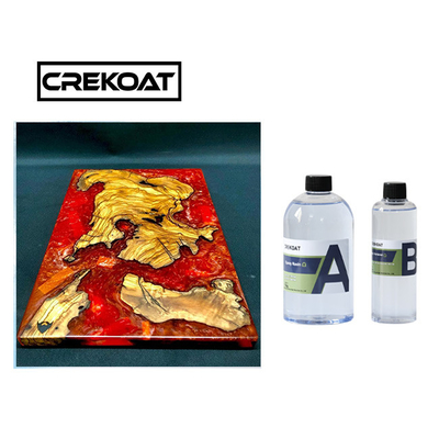 Nhựa Epoxy trong suốt an toàn cho thực phẩm để đúc Gỗ Thủ công mỹ nghệ Chống ố vàng