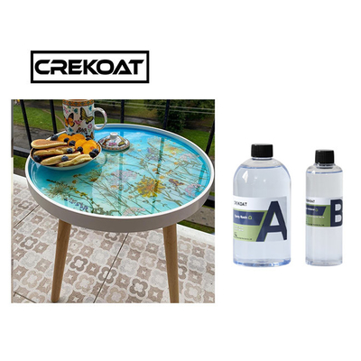 Nhựa Epoxy trong suốt an toàn cho thực phẩm để đúc Gỗ Thủ công mỹ nghệ Chống ố vàng