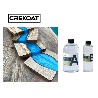 Đồ thủ công đúc sâu Crystal Clear Epoxy Art Resin Chống trầy xước
