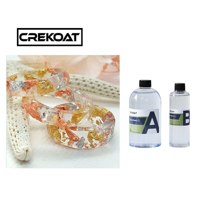 Đồ thủ công đúc sâu Crystal Clear Epoxy Art Resin Chống trầy xước