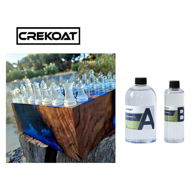 Đồ thủ công đúc sâu Crystal Clear Epoxy Art Resin Chống trầy xước