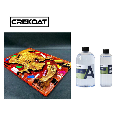 Đồ trang sức nghệ thuật có mùi thấp Nhựa Epoxy Bảo dưỡng nhanh Pha lê Thủy tinh trong suốt Giống như Kết thúc