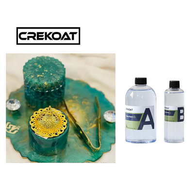 Crystal Clear Hardener Epoxy Resin cho Bars Đúc trang sức nghệ thuật trên bàn