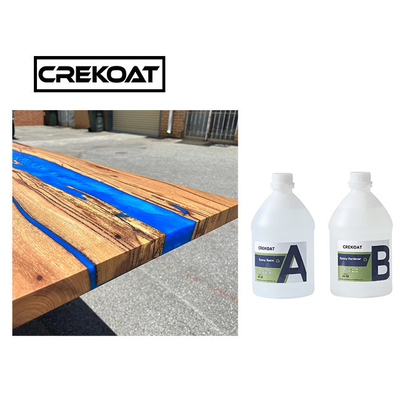 Nhựa Epoxy 2 gallon không bắt lửa để đúc bàn sông Bar Tops Tự khử khí